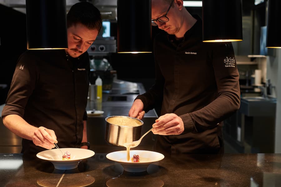 Nespresso Lounge im Restaurant Skins