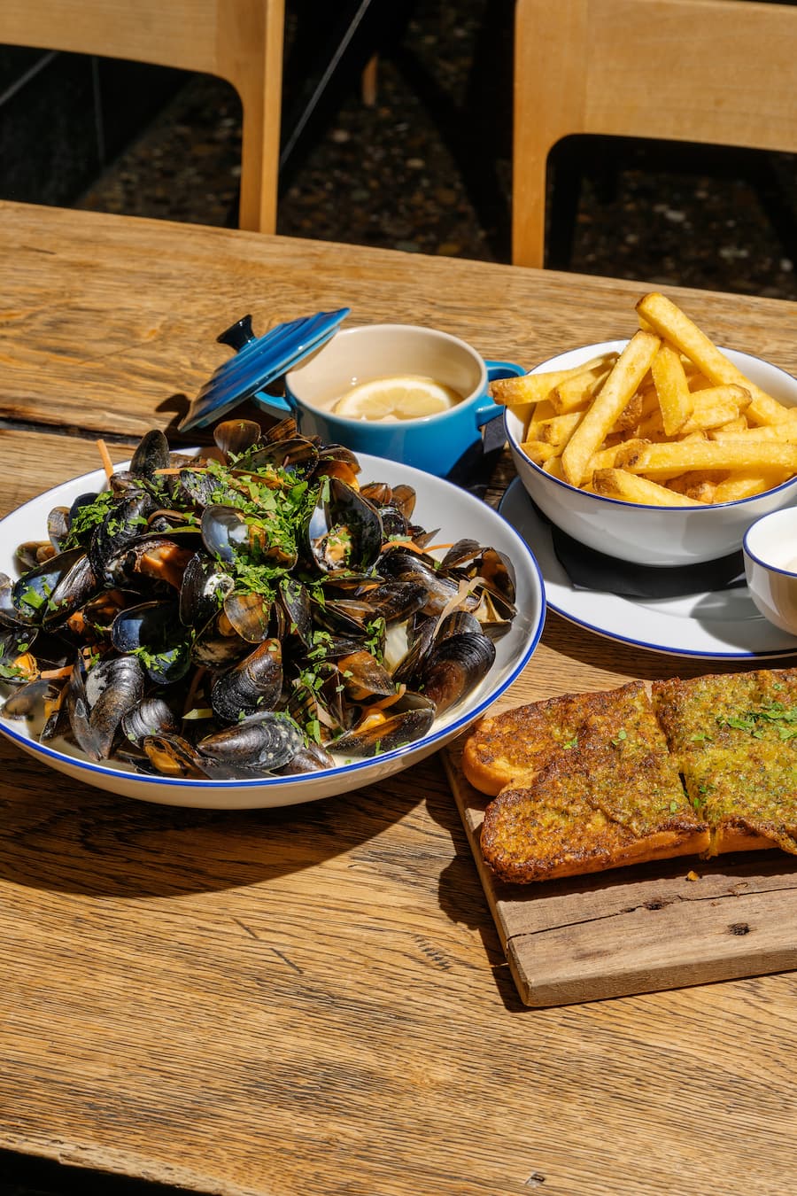 Salon Zurich Rindstatar Cordon Bleu Moules frites