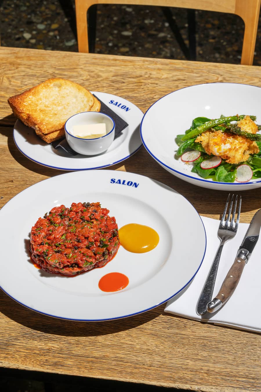 Salon Zurich Rindstatar Cordon Bleu Moules frites