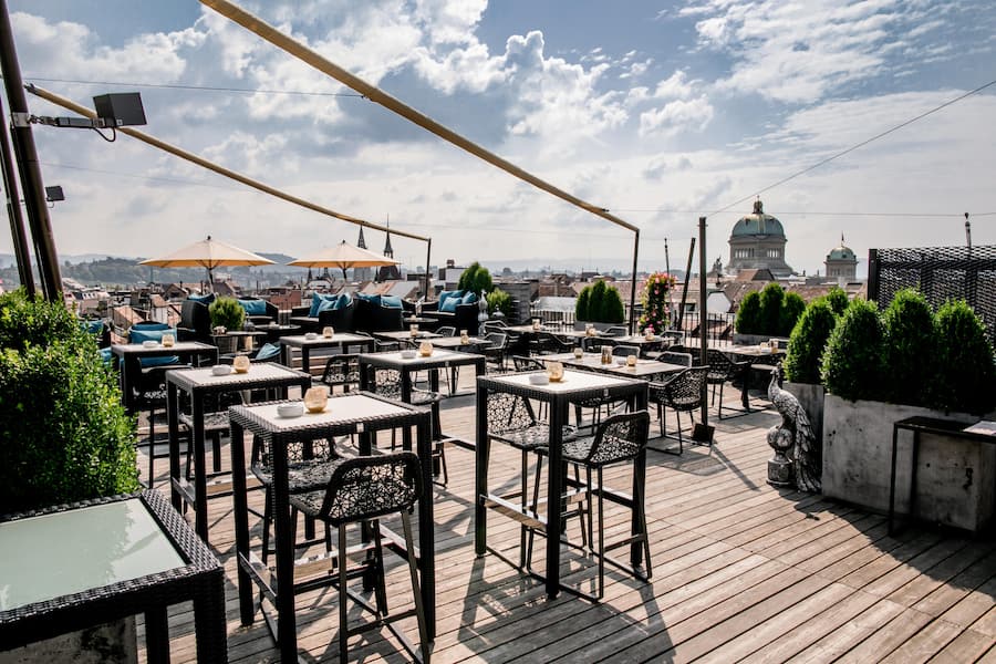 Sky Terrace Hotel Schweizerhof Bern