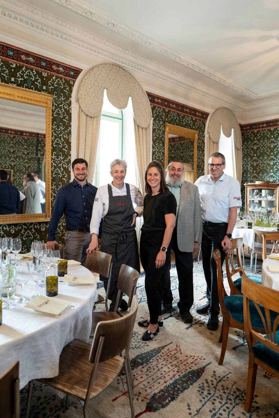 Spargel Event Schloss Reichenau, Johann-Battista von Tscharner, Silvia Manser, Francesca von Tscharner, Gian-Battista von Tscharner, Thomas Manser