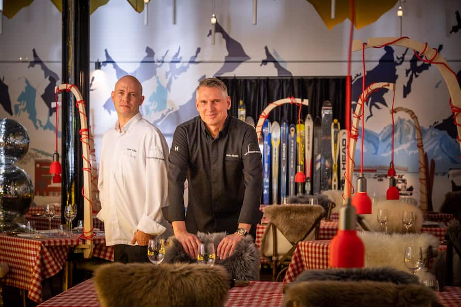 The Dolder Lodge 2021: Heiko Nieder mit Sous-Chef René© Kilian.Â