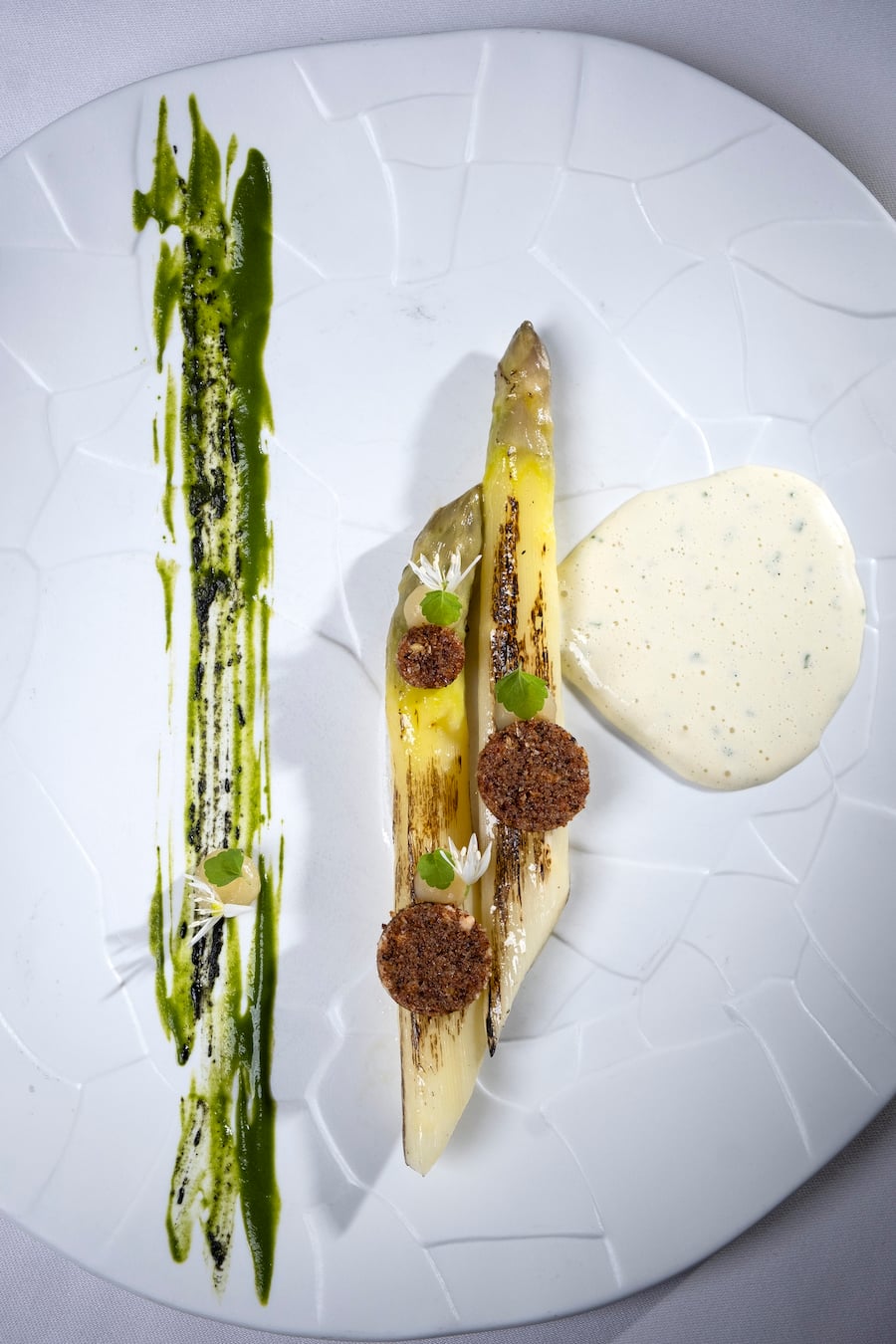 Plat servi au restaurant Bay View by Michel Roth Danny Khezzar Top Chef Bayview