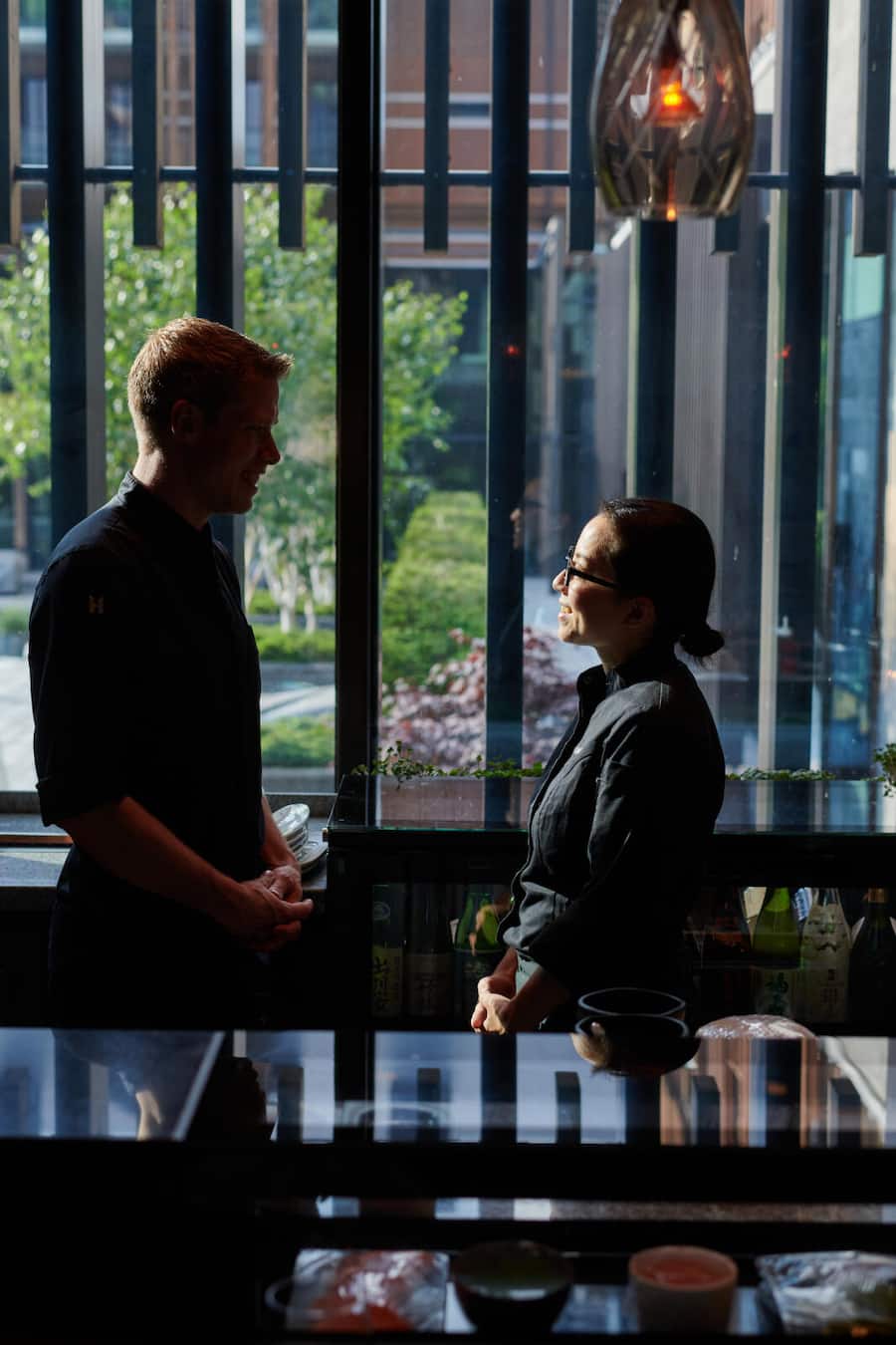 Dominik Sato mit seiner Frau Yoshiko Sato.