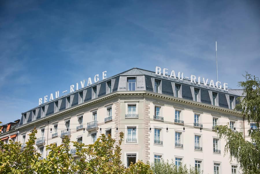 Hôtel Beau-Rivage, Dominique Gauthier, Genf