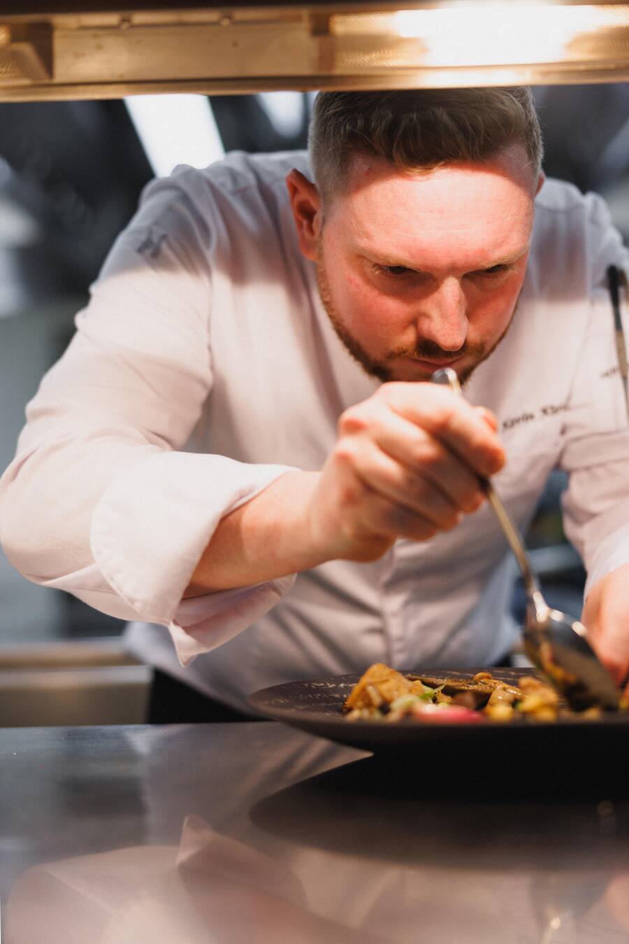 Hotel Weissenstein, Kevin Kirchmaier, MISTKRATZERLIBRUST, Aubergine, Pilze, Kichererbse, Cipolotti, Zitrone