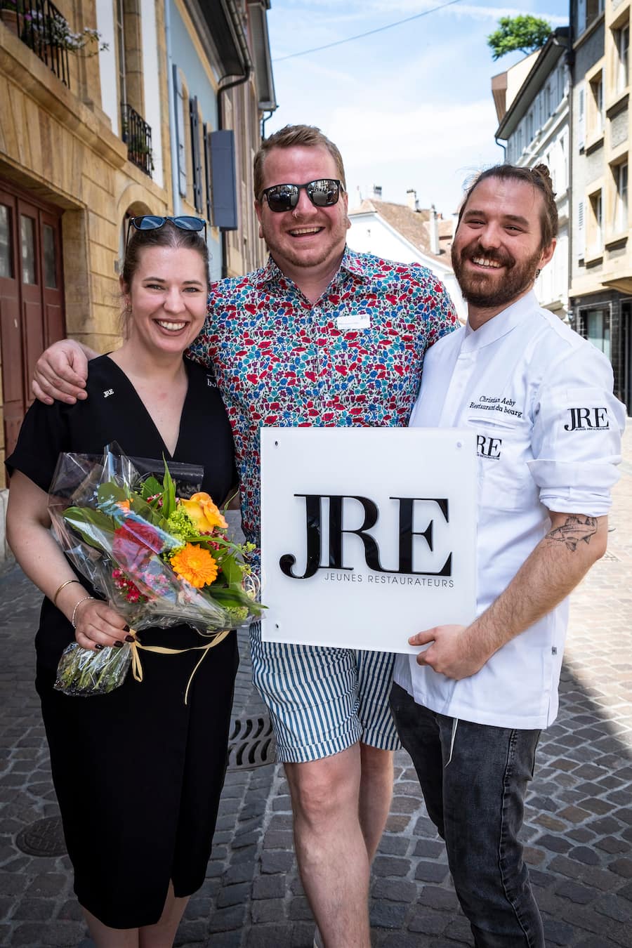 Les nouveaux membres et leurs parrains