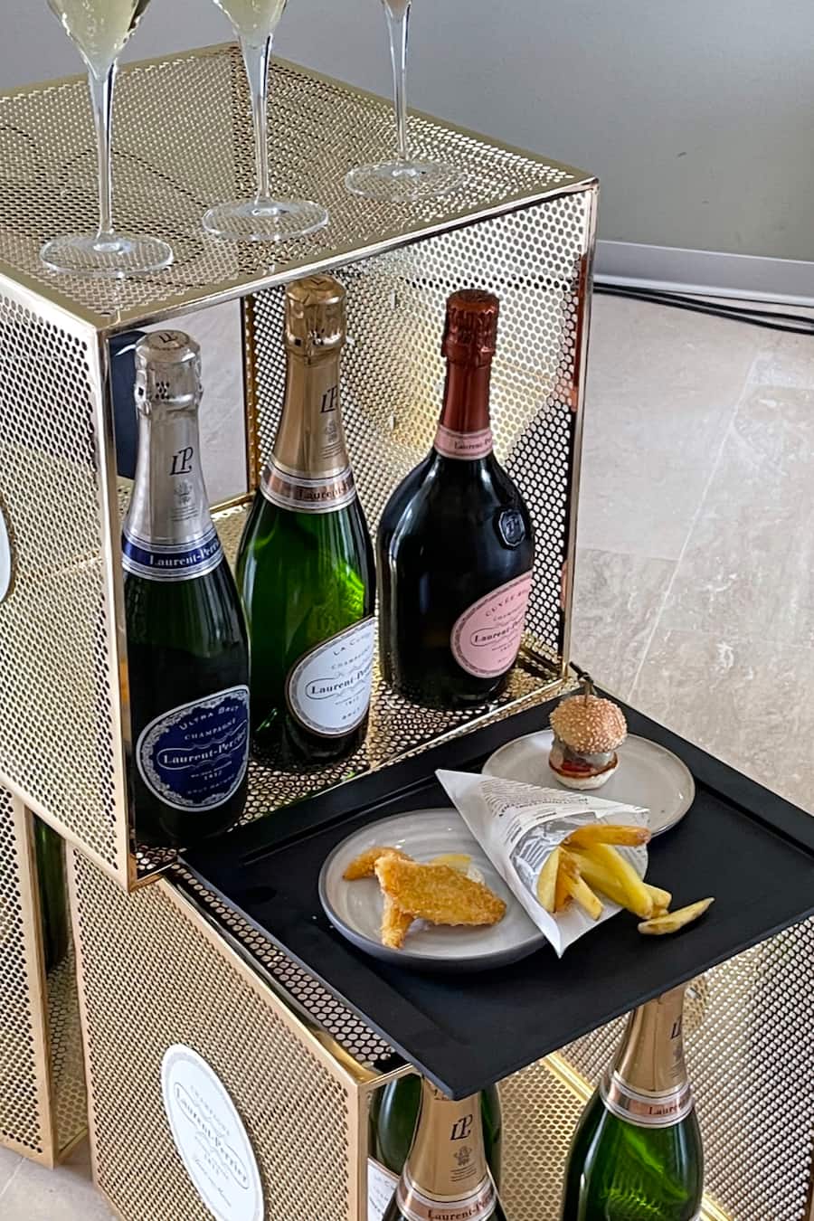 Laurent-Perrier street food
