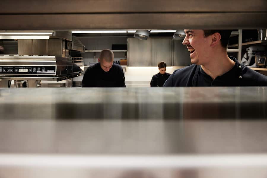 Marcel Koolen am Pass