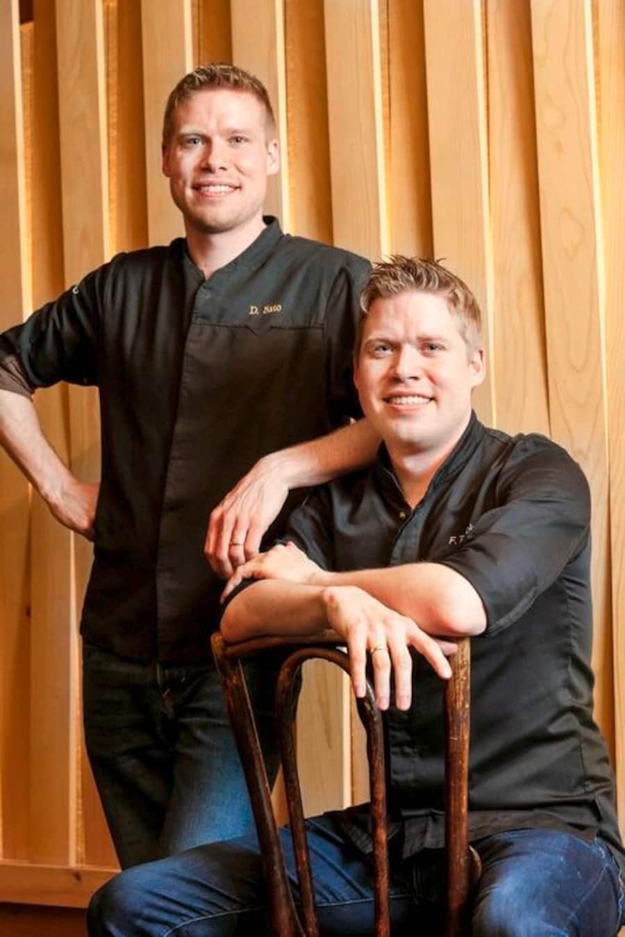 Dominik Sato, Fabio Toffolon, Restaurant zum Ãusseren Stand - fotografiert im Tschuggen Hotel in Arosa - 7. Januar 2022 - Copyright Olivia Pulver