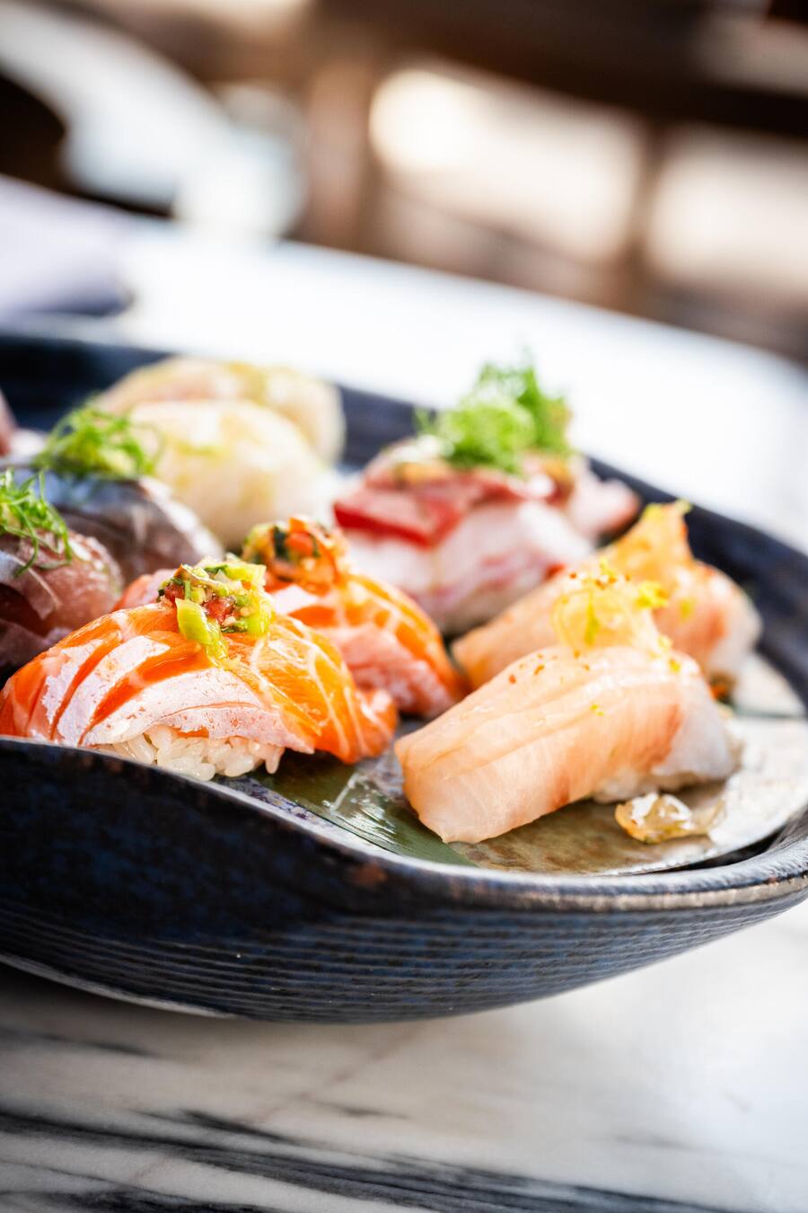 Ein Auswahl Nigiri vom «Master»: Zig kleine Schritte sind dafür notwendig.