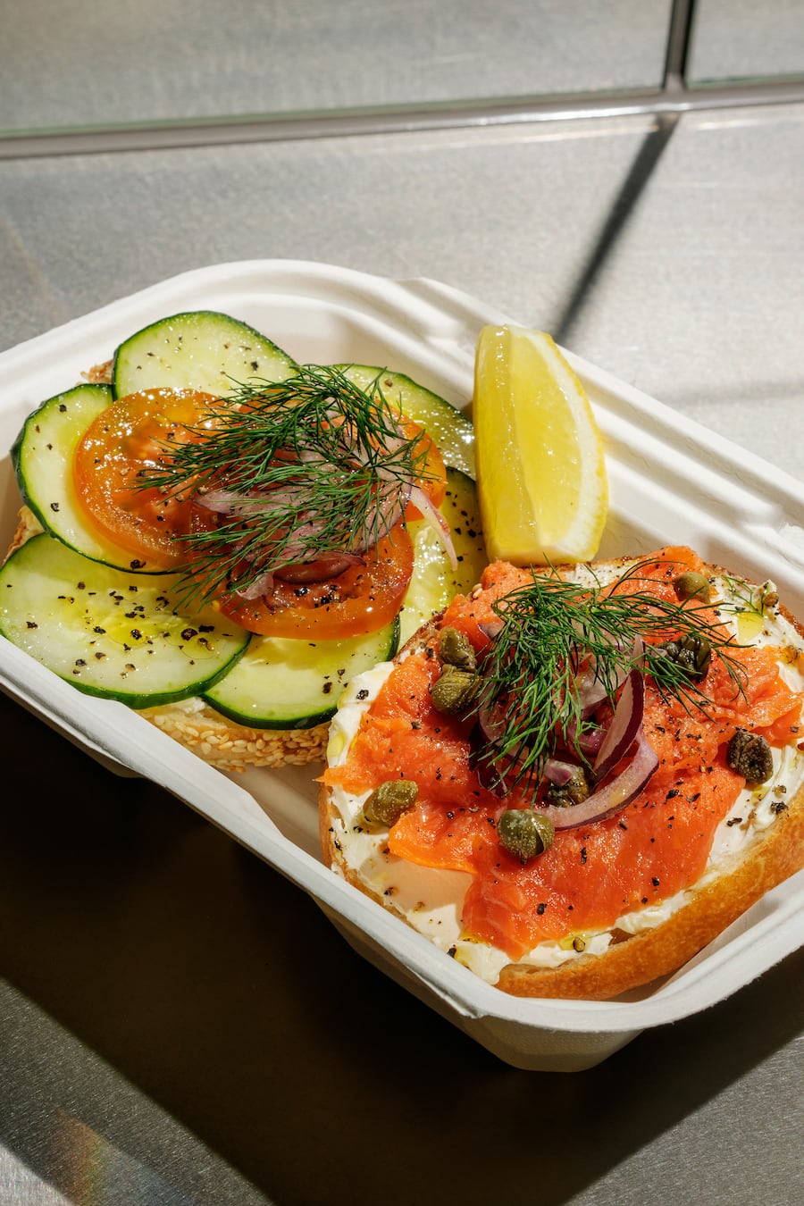 The Bagel Shop Zurich mit Rauchlachs