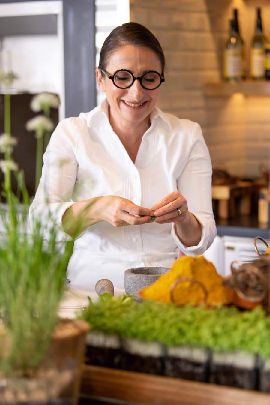 Anne-Sophie Pic, Portraits, One&Only Le Saint GeIran, Mauritius