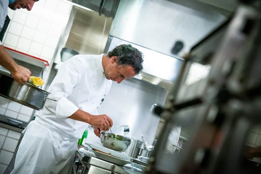 Fabrizio Zanetti wandert in St.Moritz 2020