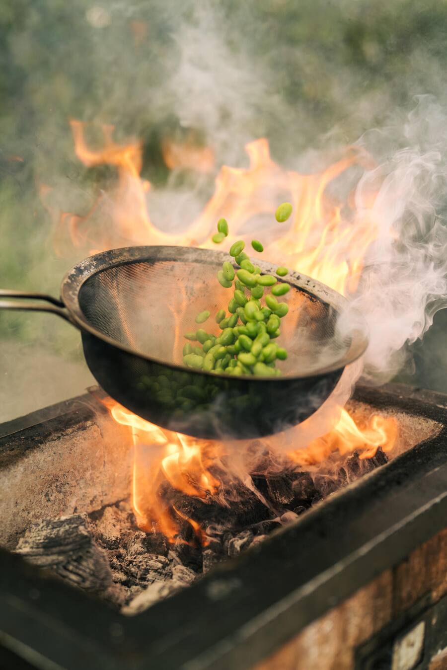 Edamame - Felix Kattchin ist Fleisch-Sommelier und Chef de Grill im Park Hotel Vitznau - Fleisch von LUMA - 29. April 2020 - Copyright Olivia Pulver