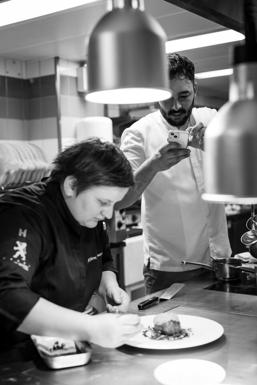 Mirjam Schwarz, Sous Chef - Zermatterhof Zermatt - Heinz Rufibach - 07/2023 - Copyright Olivia Pulver