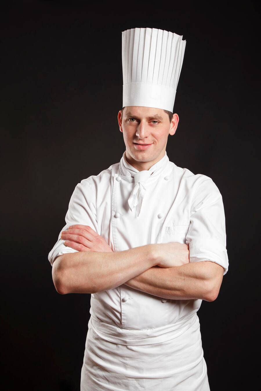 Jeremy Desbraux (Koch, Kuechenchef) - Georges Wenger - Le Noirmont, 27.8.2018 - HO