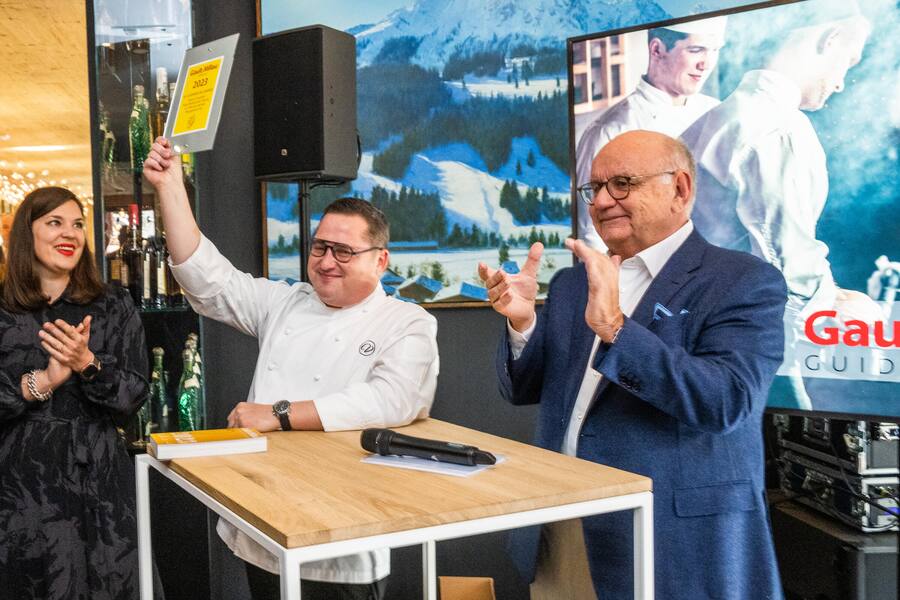 Benoit Carcenat wird Koch des Jahres 2022