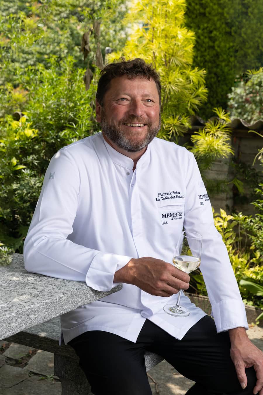 Besuch bei dem Restaurant 'La Table de Suter', Chef Pierrick Suter,Lieblingsrlokal von Bundesrat Guy Parmelin. Fotografiert am 29.06.2023 in Lucens PORTRAIT VON PIERRICK SUTER