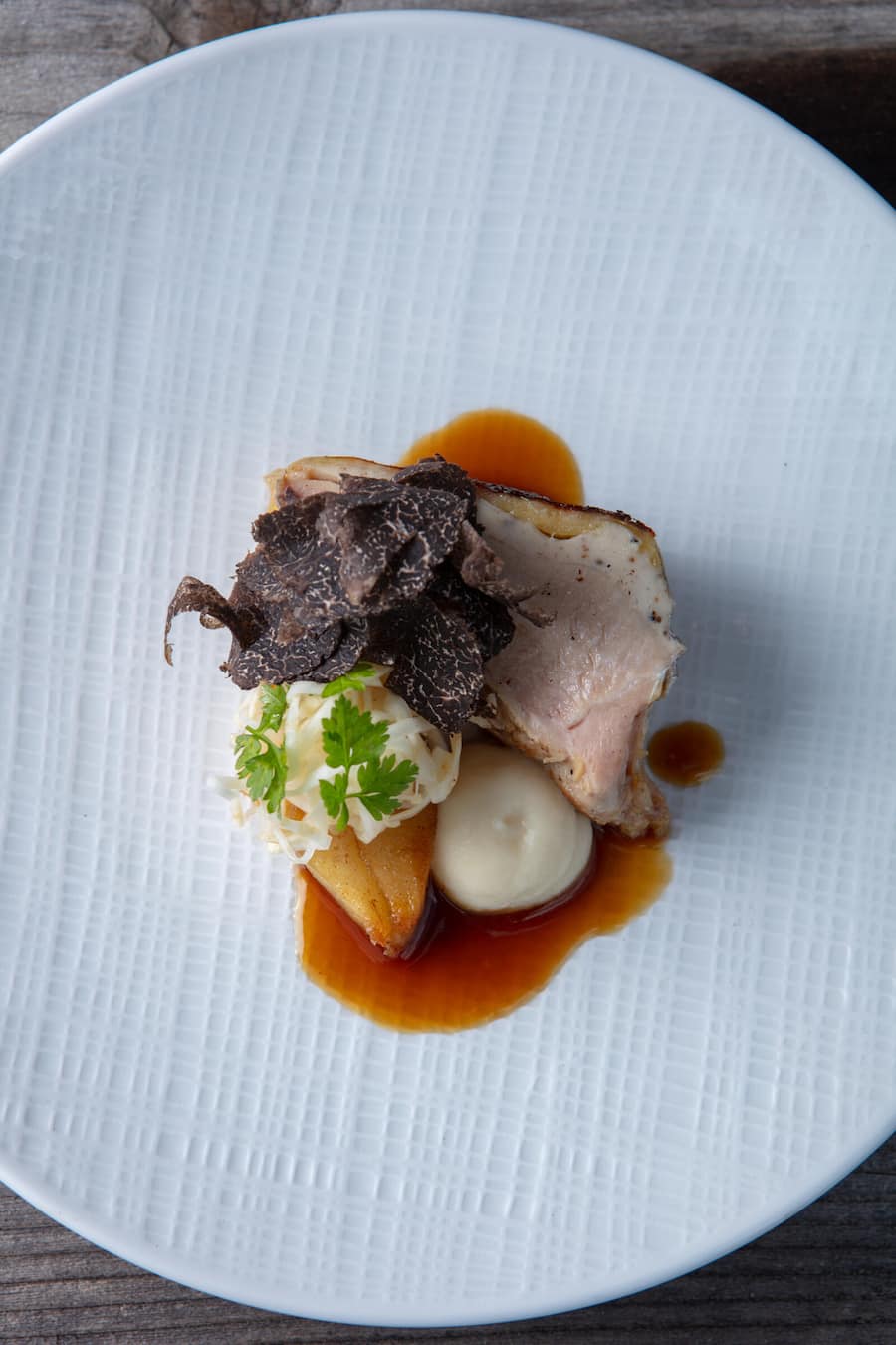 Perlhuhn, Sellerie-Trüffel