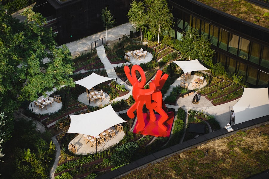 Restaurant blooms, The Dolder Grand