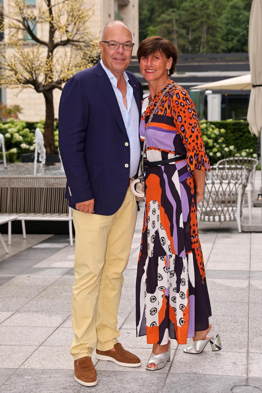 Spass am Golf: Emil Frey-Manager Marcel Guerry mit Ehefrau Maya.