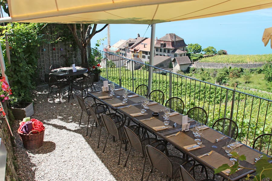 Terrasses été 2023 Auberge du Vigneron