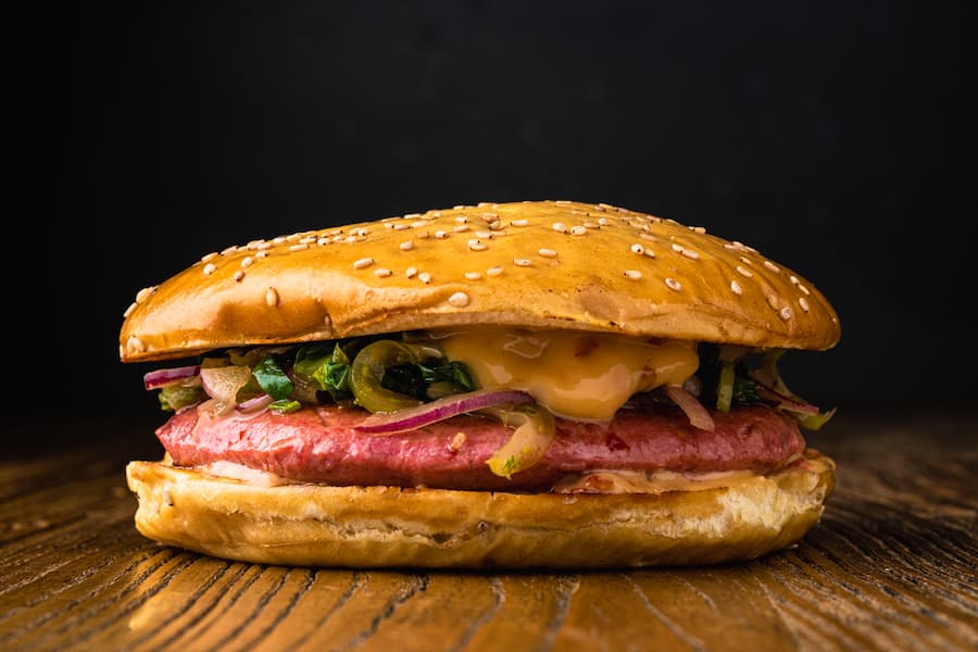 Tuna Burger von Luma Delikatessen