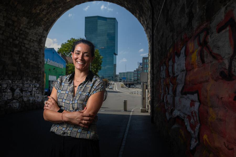 Alexandra Marmaziu, Foodbloggerin aus Zürich Fotografiert am 19.07.2023