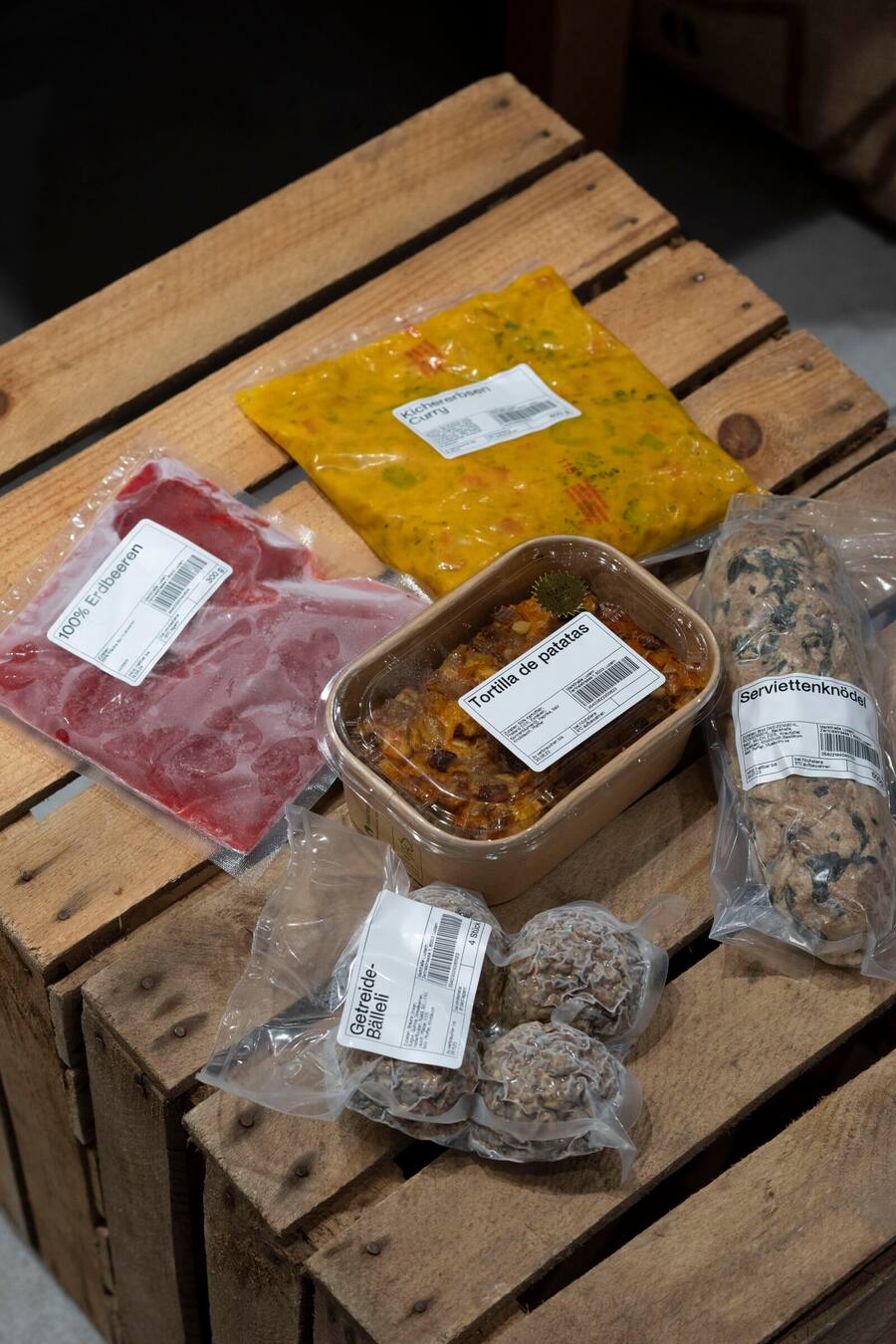 Andrea Troxler No-Food-Waste; Uebersicht Markthalle Luzern. © Valeriano Di Domenico