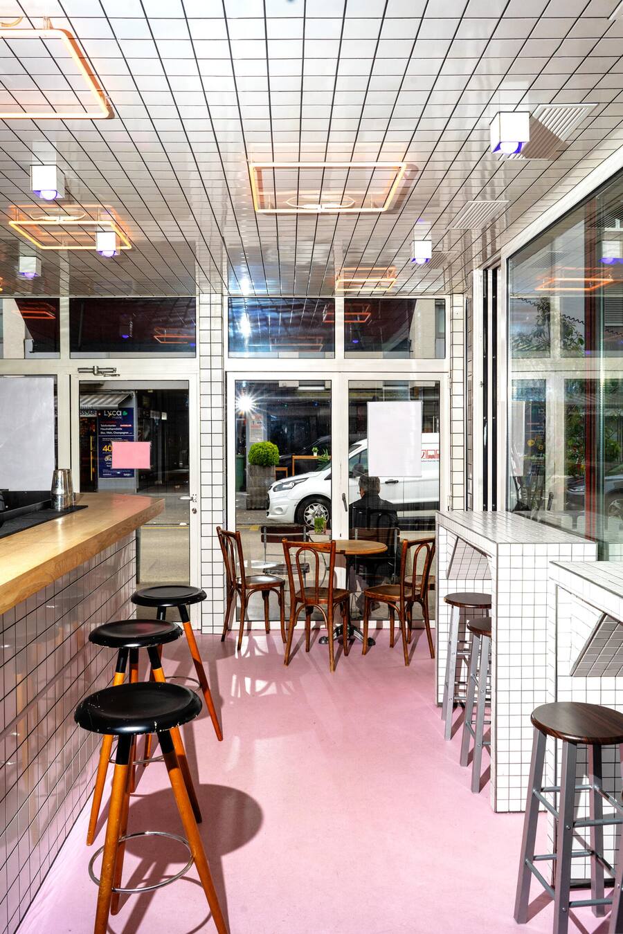 Die Bar Milieu an der Brauerstrasse war immer wieder Schauplatz verschiedener Pop-ups. Innenansicht