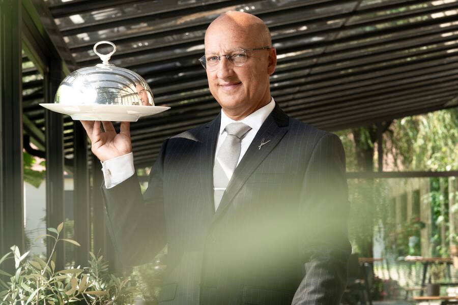 Esteban Valle, Gastgeber Domaine de Châteauvieux, Satigny, GE