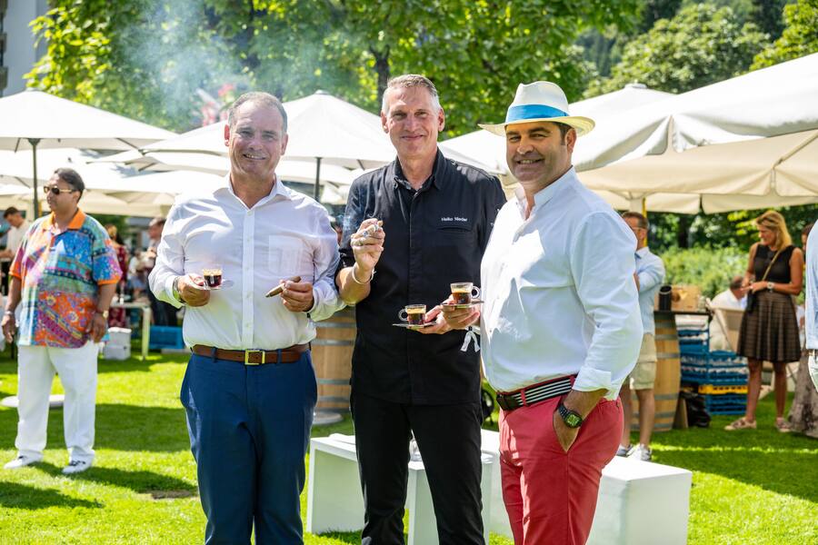 Davidoff / Nespresso Heiko Nieder, Beat Hauenstein, Hervé Bellin