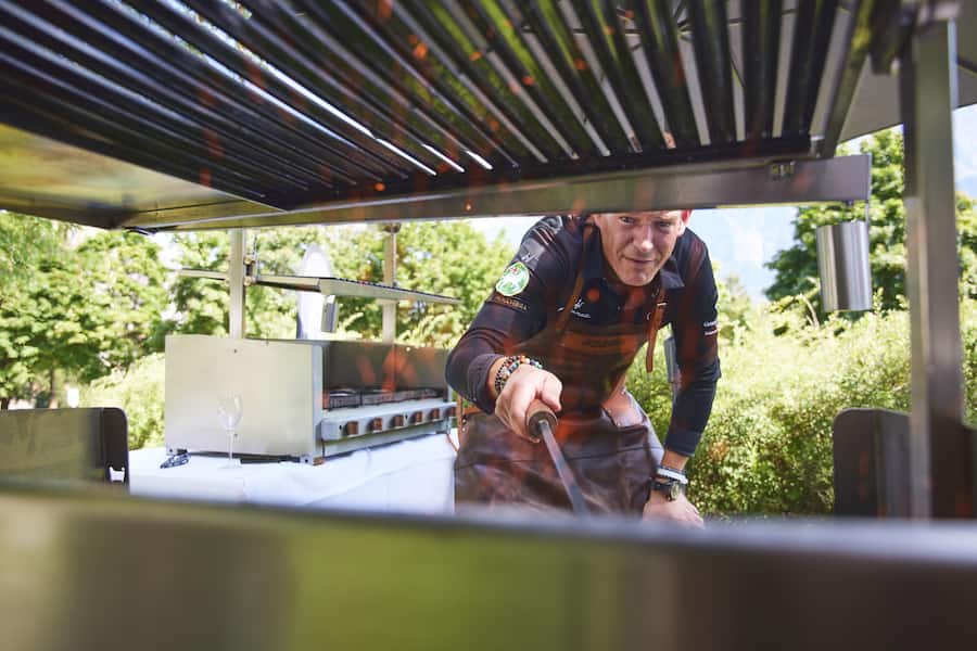 Gault Millau Garden Party 2023 Christian Kuchler, Azado Grill