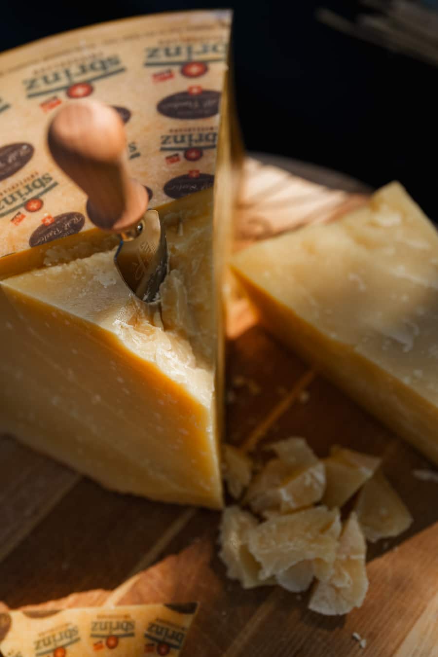 Sbrinz - Rolf Beeler - Käse - GaultMillau Garden Party 2023 - Bad Ragaz - 13. August 2023 - Copyright Olivia Pulver