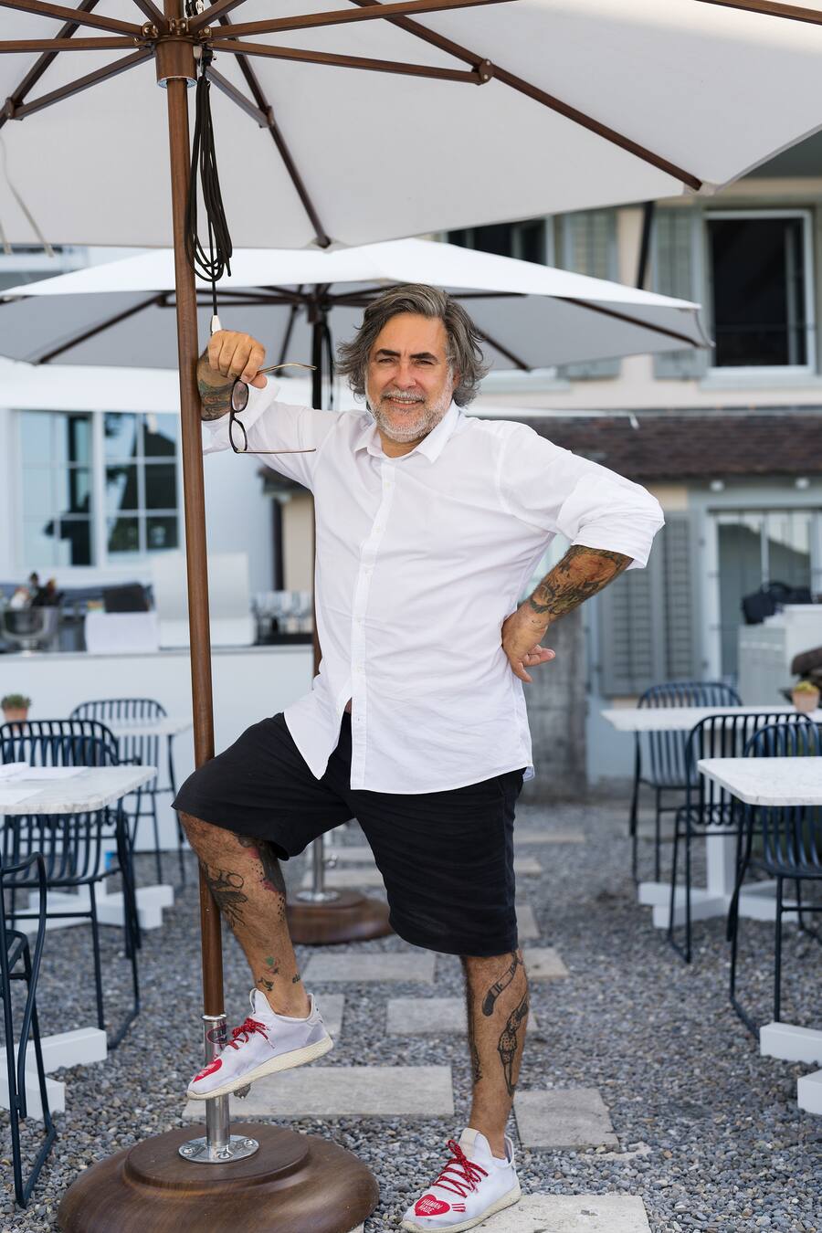 Nespresso Gourmet Weeks - Restaurant Zur Taube - Zug - Gastgeber Giovannis Melis - August 2023 - Copyright Olivia Pulver