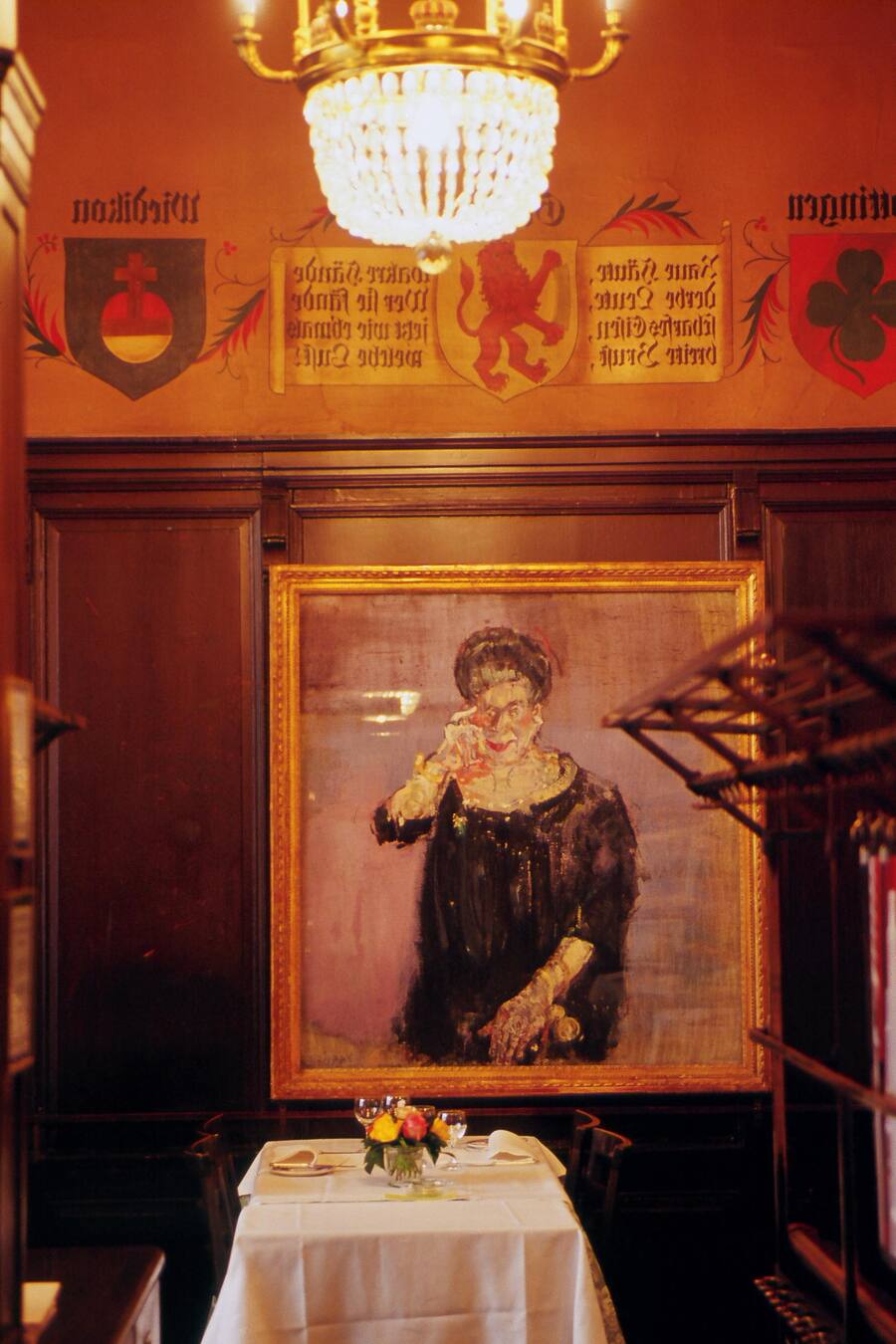 Kronenhalle, Varlin-Portrait von Hulda Zumsteg.