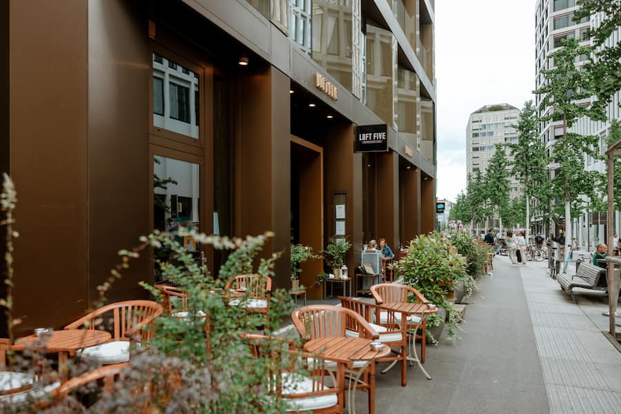 25.07.2.023, Zurich, Loft Five, Aussenansicht (photo by Remy Steiner for Schweizer Illustrierte)