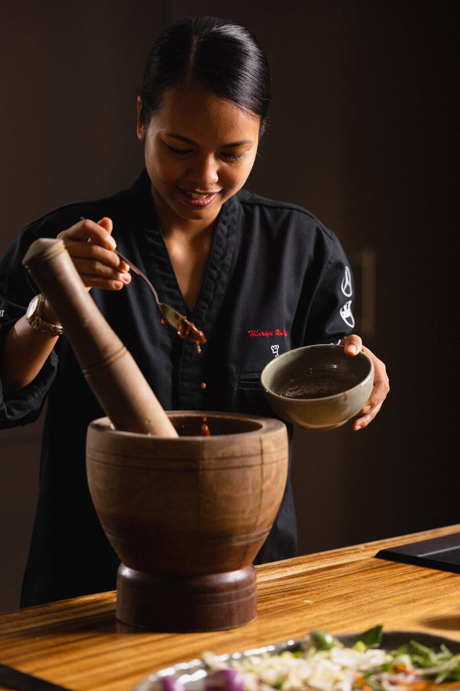 Pressebilder, Reportage über Maryia Un Noun, Köchin, Smiling Gecko, Kambodscha, 2023