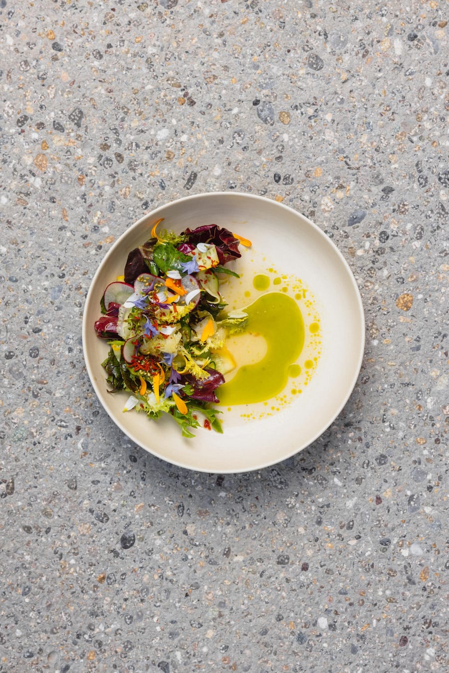 Restaurant blooms, The Dolder Grand, Zürich 2024 Garden Salad