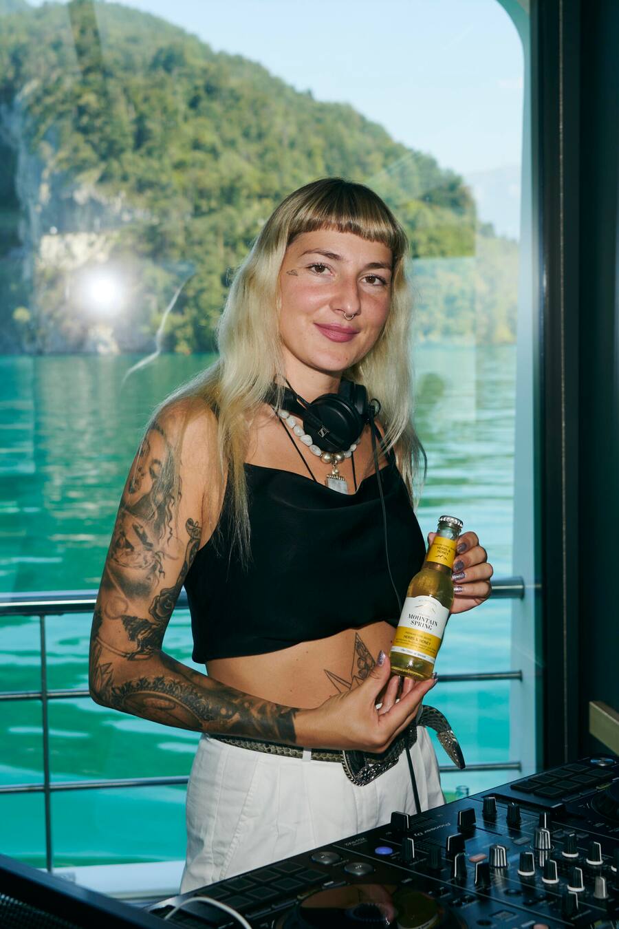 Ibiza-Feeling kam dank DJane Sophie Z auf.