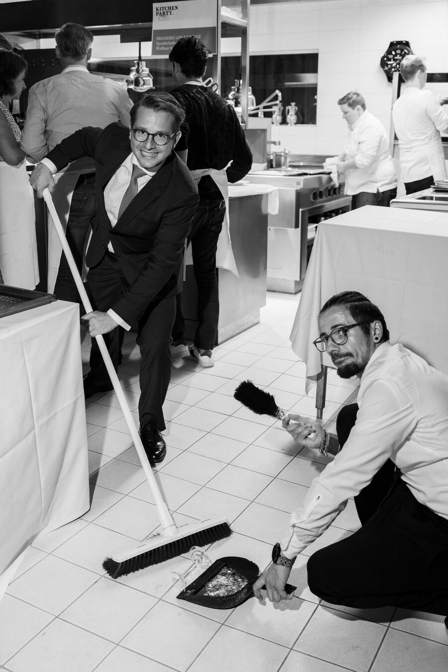 Peter Zimmermann, Sommelier Zermatterhof - Kitchenparty Zermatterhof / Mont Cervin, Zermatt - 25. August 2023 - Copyright Olivia Pulver