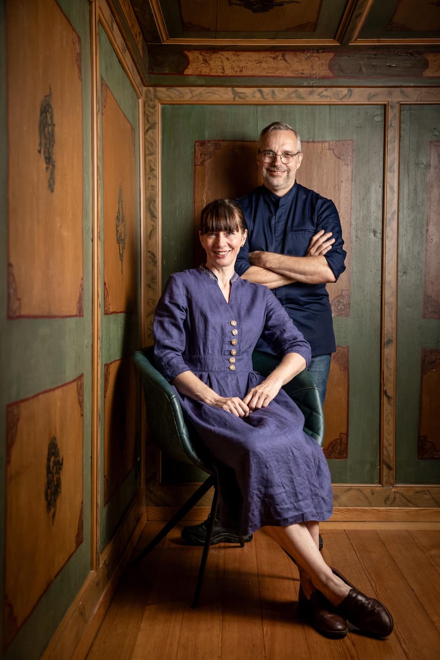 Dietmar Sawyere mit Frau Nicole