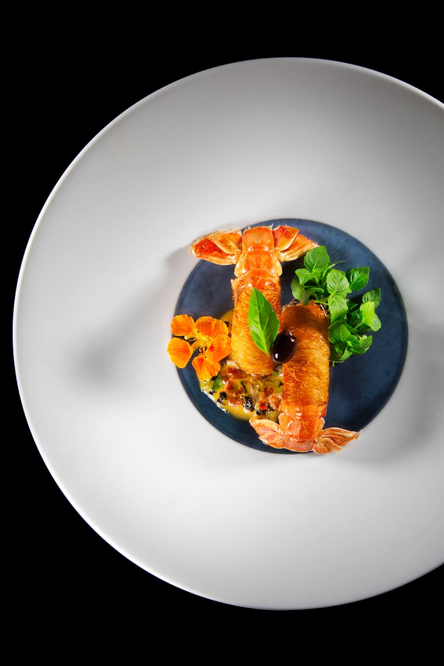 Dominique Gauthier Langustine mit Engelshaar