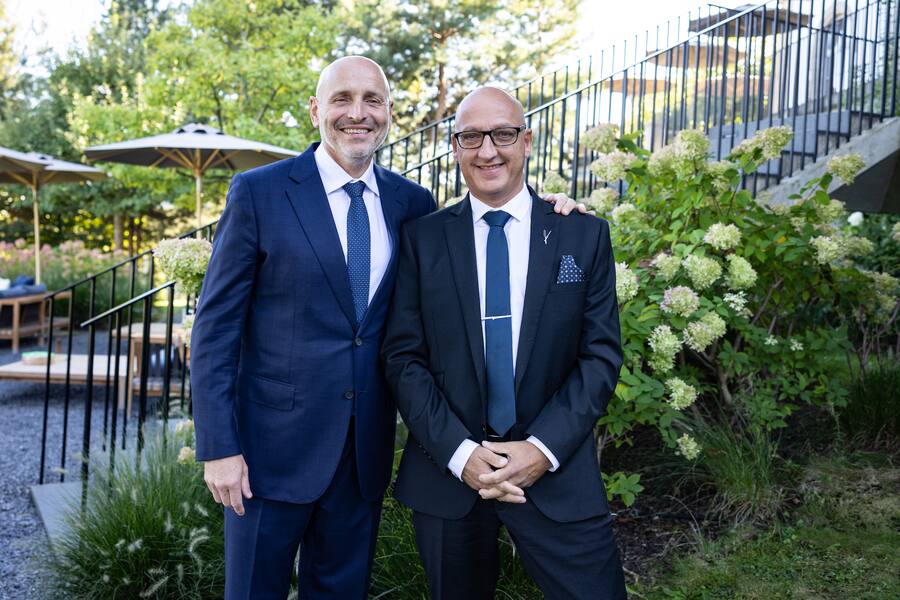 25.09.2023 - Koch des Jahres 2024 v.l Philippe Chevrier, Esteban Valle Trujillo