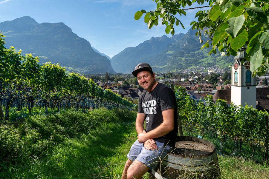 Manuel Tresch, Winzer zum Rosenberg in Altdorf 2023