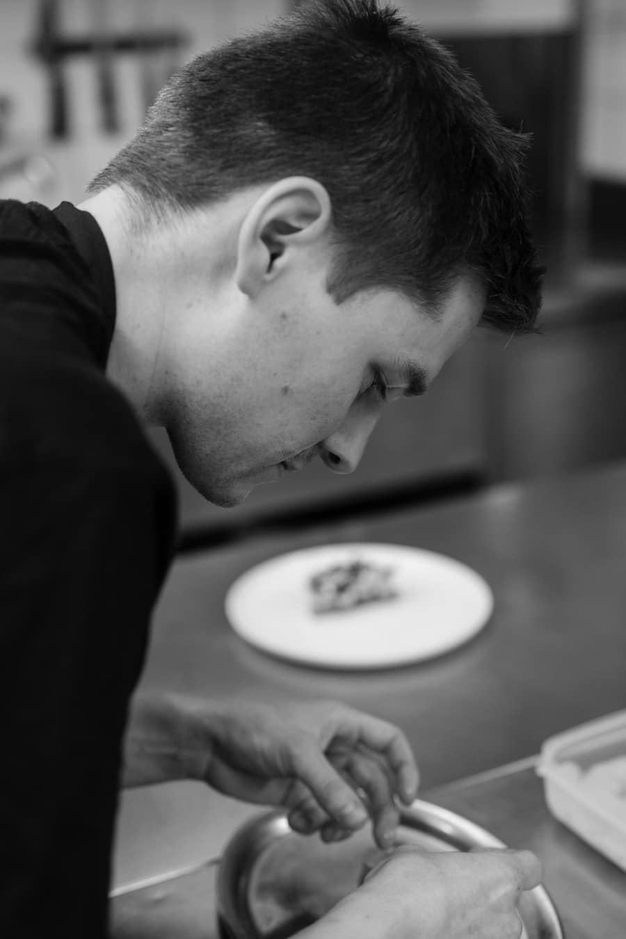 Michael Dober, Küchenchef - Rosa Pulver, Winterthur - September 2023 - Copyright Olivia Pulver