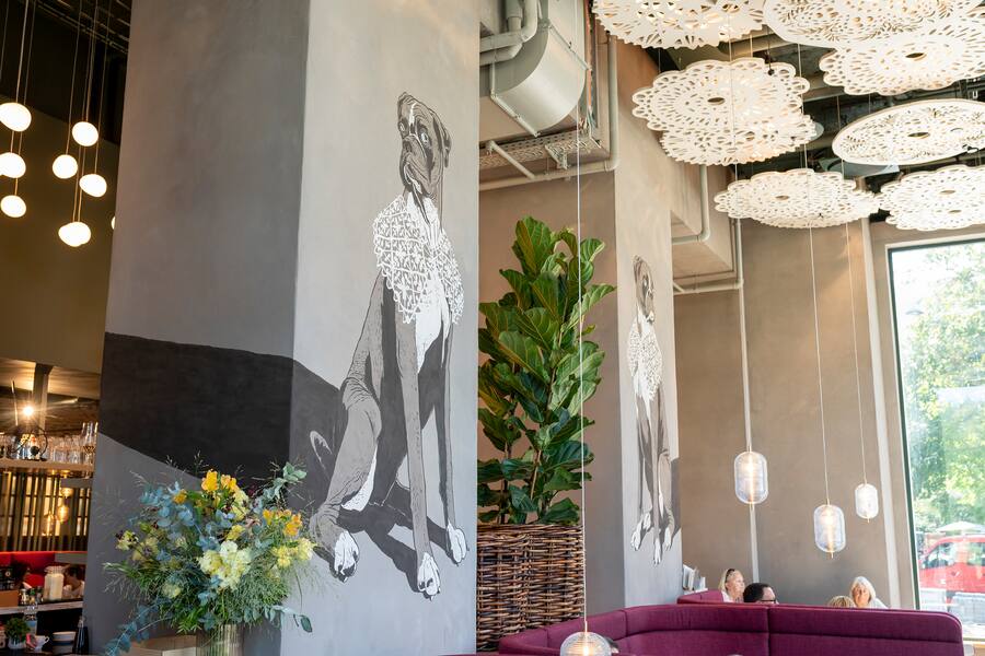 Restaurant Multertor , im Globus St. Gallen von Tobias Funke