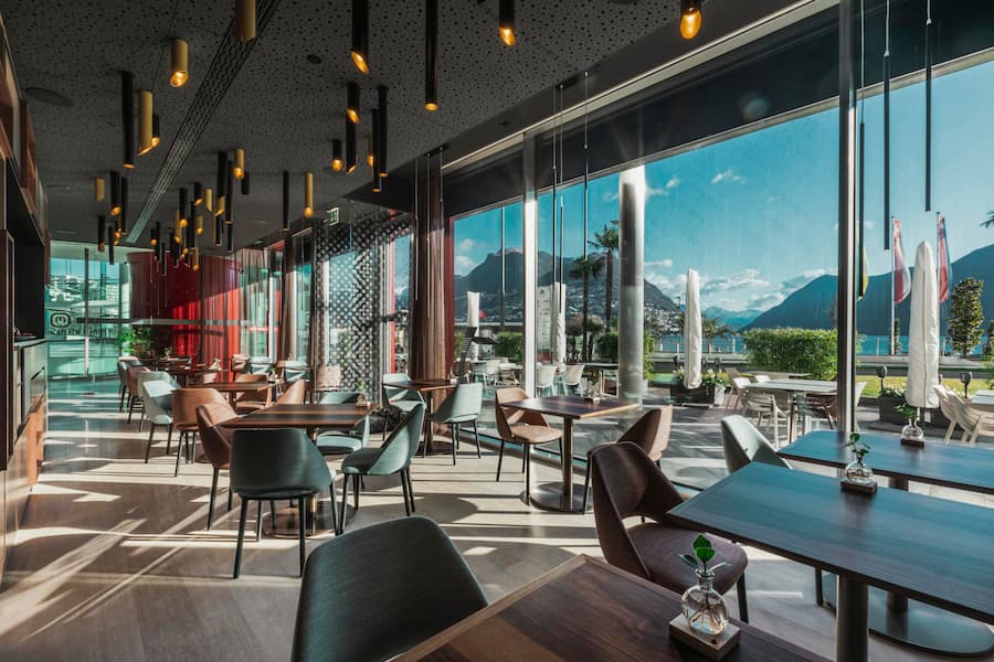 S.Pellegrino Sapori Ticino, Veranstaltungsorte im Tessin Ristorante META, Lugano Paradiso, Tessin, TI, Schweiz