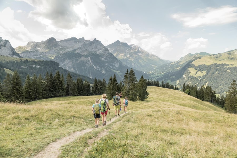 Wandern Gstaad Saanenland Turbach